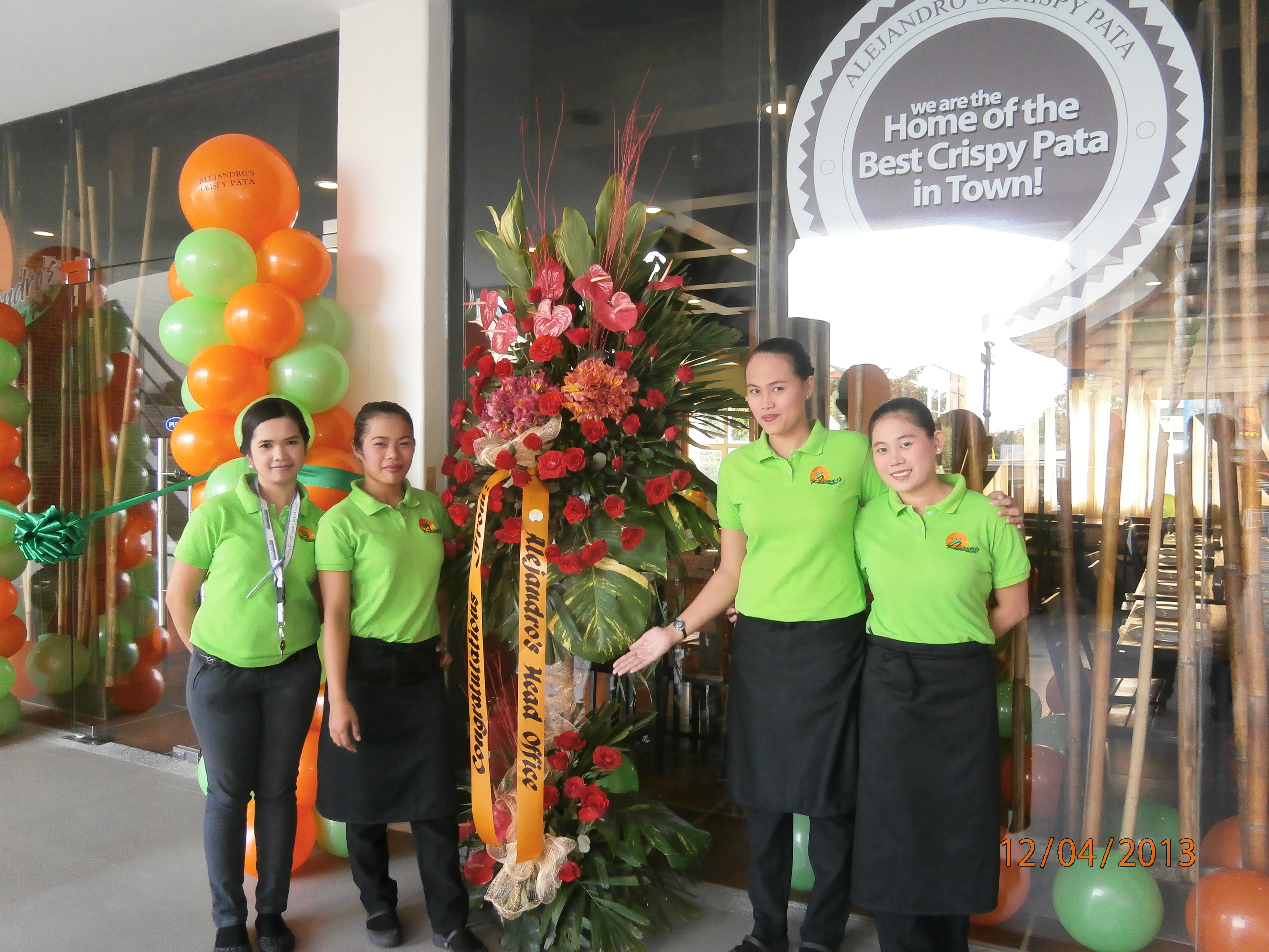 Inaugural Flower Arrangement