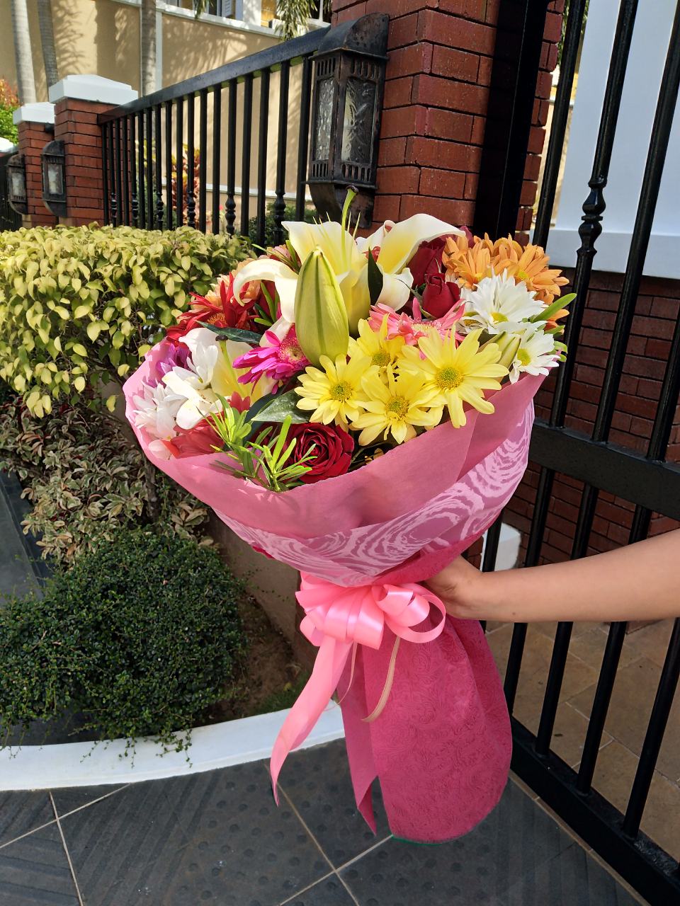 Assorted bouquet of flowers